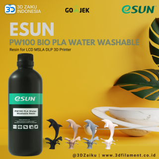 eSUN PW100 Bio PLA Water Washable Resin for LCD MSLA DLP 3D Printer